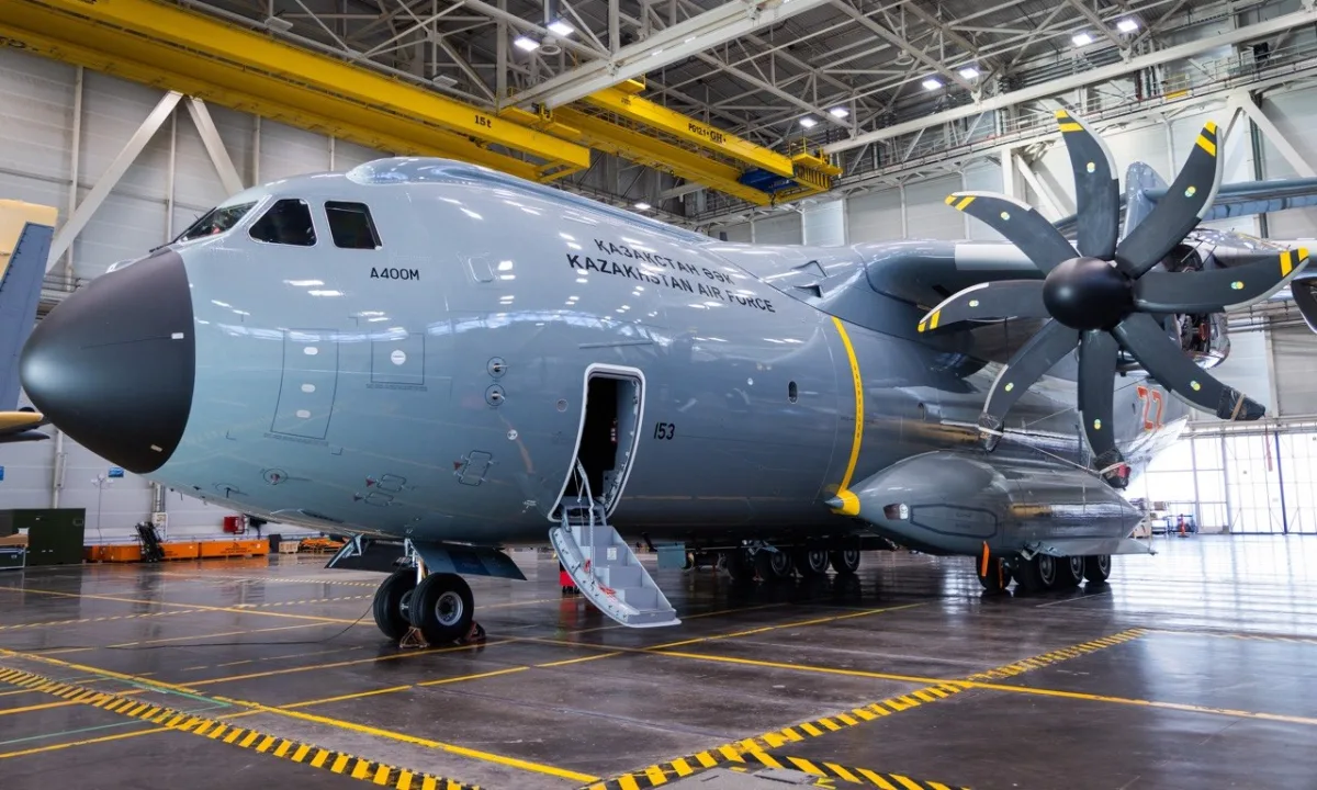 Казахстан получает второй самолет A400M: начался процесс технического принятия
