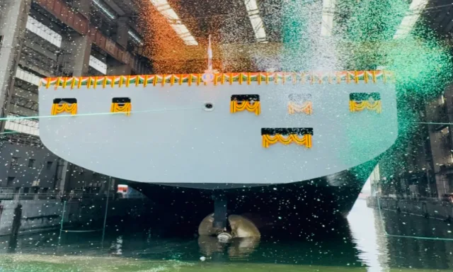 Strategic Move by the Indian Navy: First Indigenous Fleet Support Ship Surya Launched