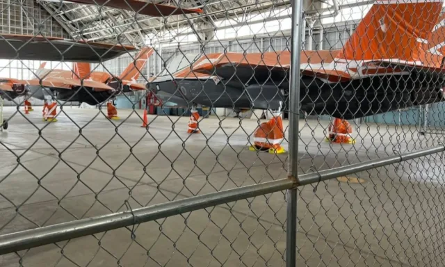 Произведенные для Турции самолеты F-35 замечены на американском складе хранения