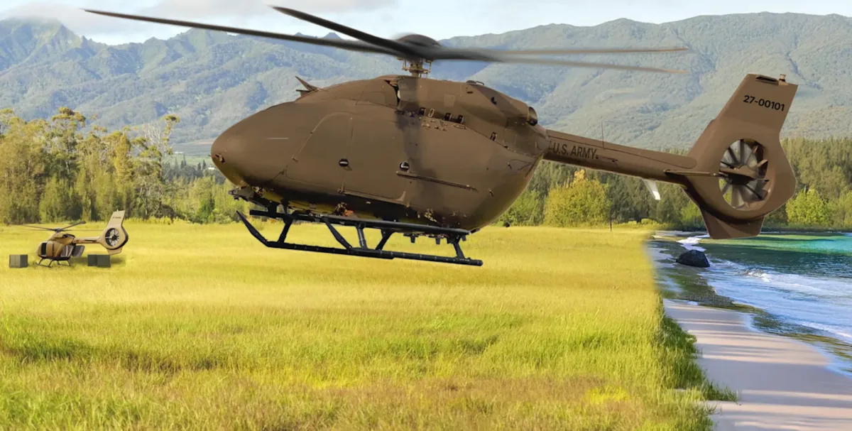 خطوة حرجة من إيرباص والجيش الأمريكي: مروحية الشحن MQ-72C ت استعراض قدراتها غير المأهولة