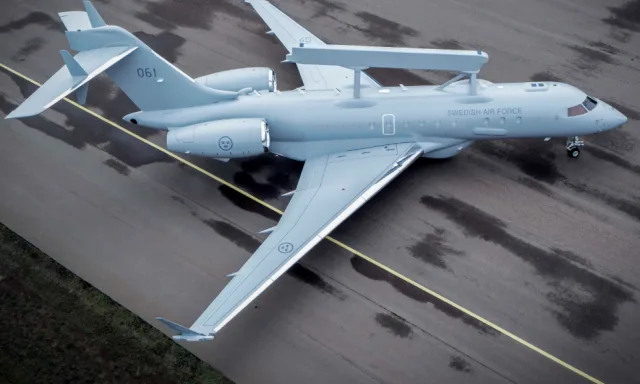 Critical Threshold for Sweden's Air Force: First GlobalEye Early Warning and Control Aircraft Delivered to the Observer