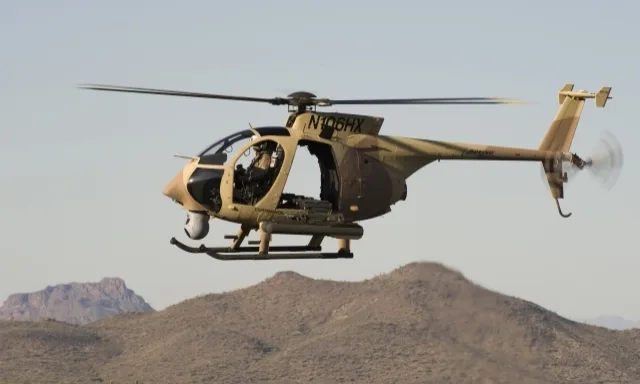خسارة حرجة على الحدود اليمنية: تحطم مروحية هجومية سعودية من طراز AH-6i